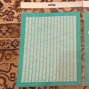 Chalk Couture Herringbone Transfer